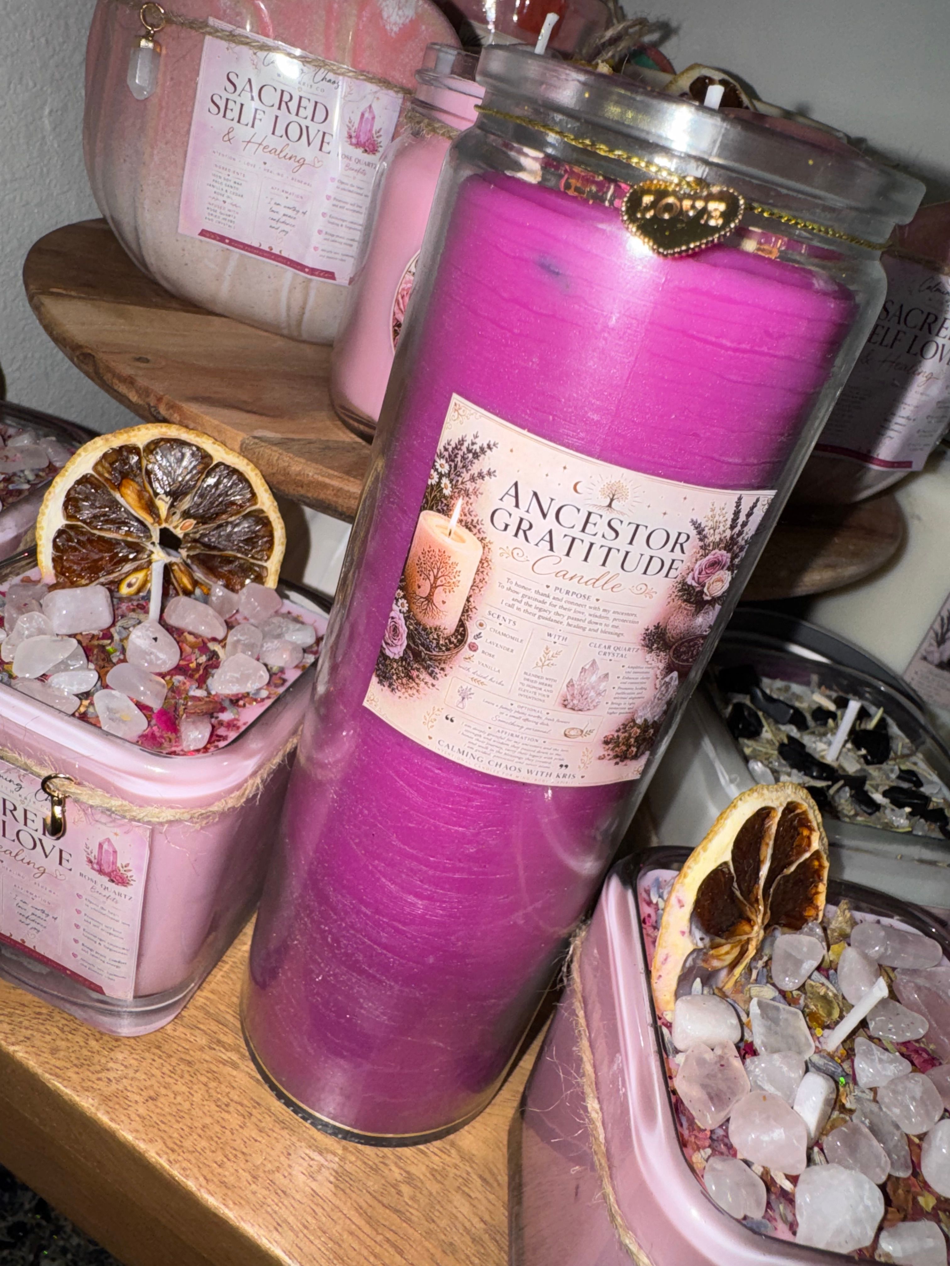 Ancestor Gratitude Candle